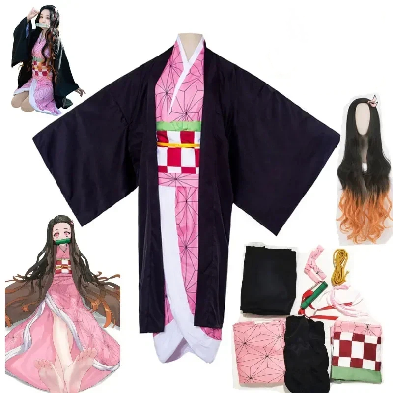 Anime Cosplay Nezuko - Halloween Kamado Nezuko Anime Cosplay Kostüm,