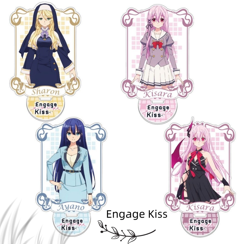 Anime Cosplay Kiss - Kawaii Anime Engage Kiss Acrylständer Cosplay