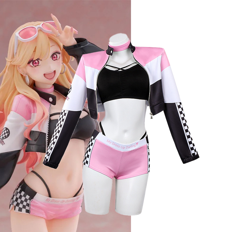 Anime Marin Cosplay - My Dress-Up Darling Marin Kitagawa Rennanzug