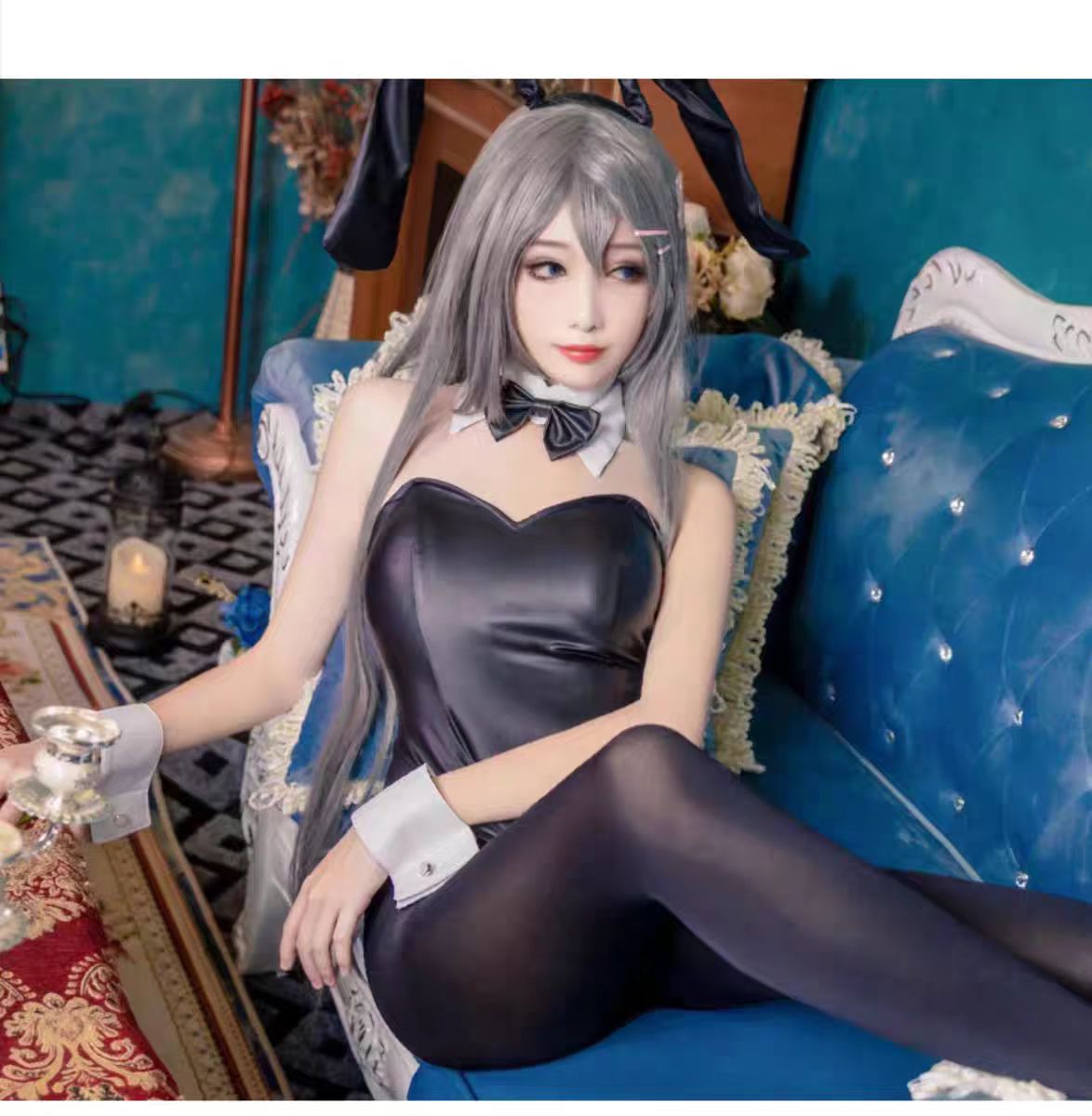 Anime Cosplay Jumpsuit - Sexy Bunny Girl Sakurajima Mai Cosplay