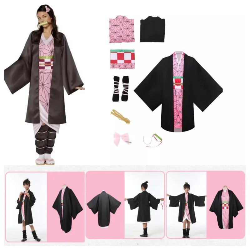 Anime Cosplay Nezuko - Halloween Anime Kamado Nezuko Cosplay Kostüm