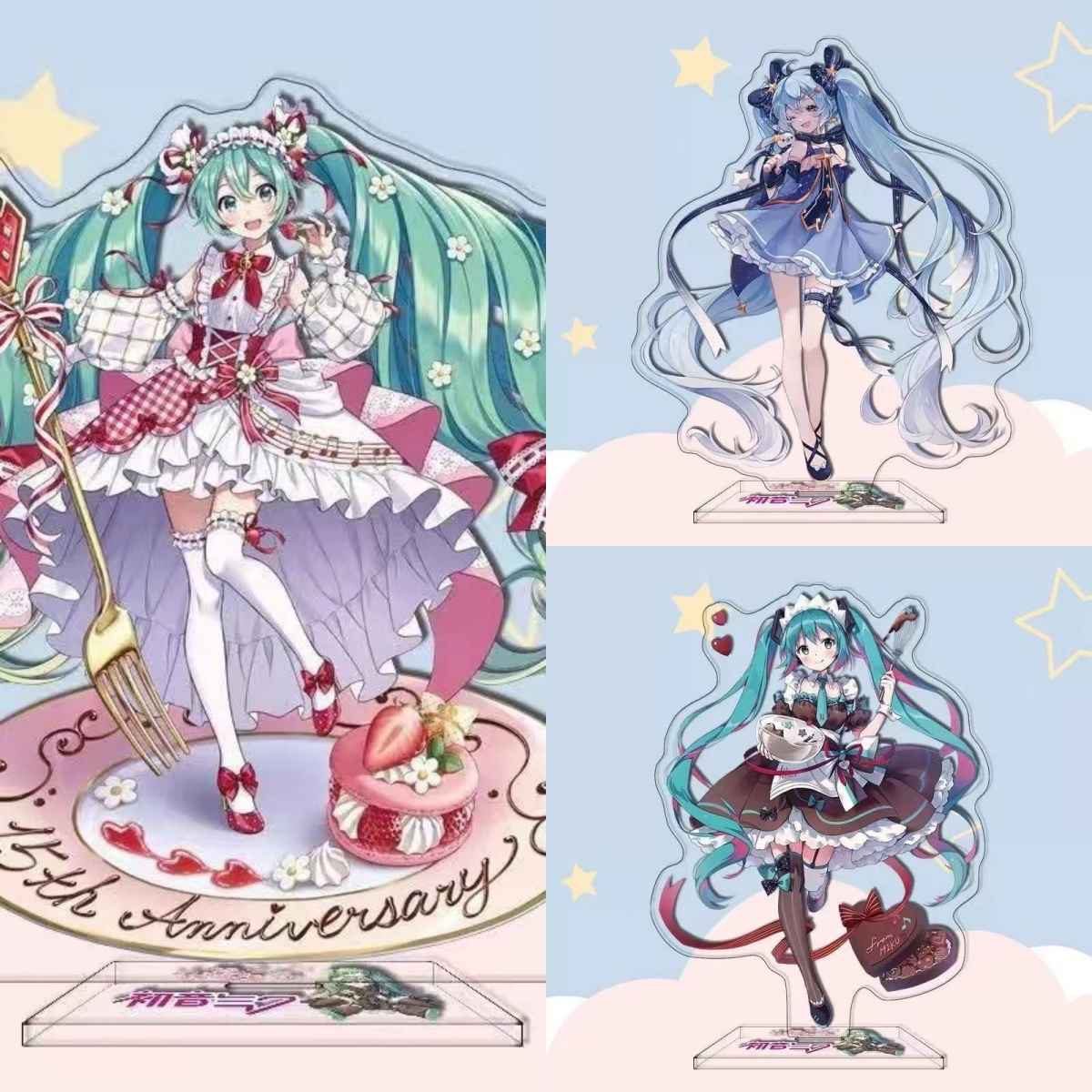 Anime Cosplay Rental - Hatsune Miku Anime-Charakter Acryl-Standfigur Virtuelle Sängerin