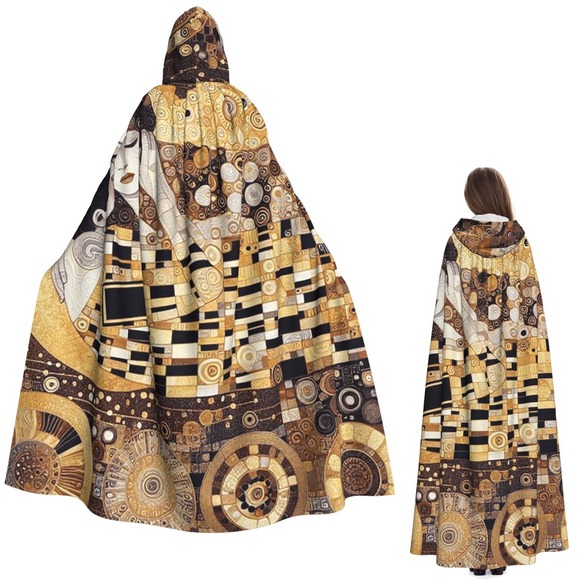 Anime Cosplay Kiss - Gustav Klimt Der Kuss Abstrakte Freyas
