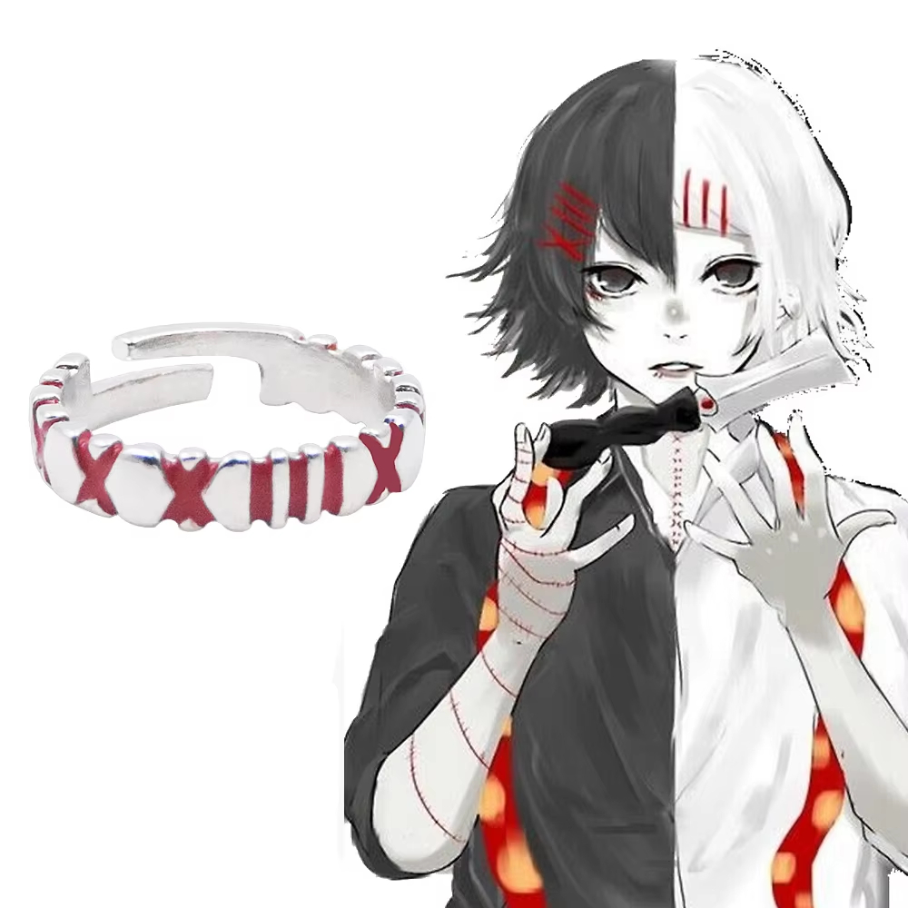 Anime Cosplay Tokyo Ghoul - Anime Tokyo Ghoul Ringe Juzo Suzuya
