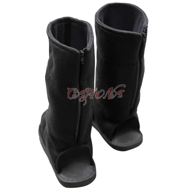 Anime Cosplay Ninja - Cosplay Anime Unisex Halloween Schwarze Schuhe