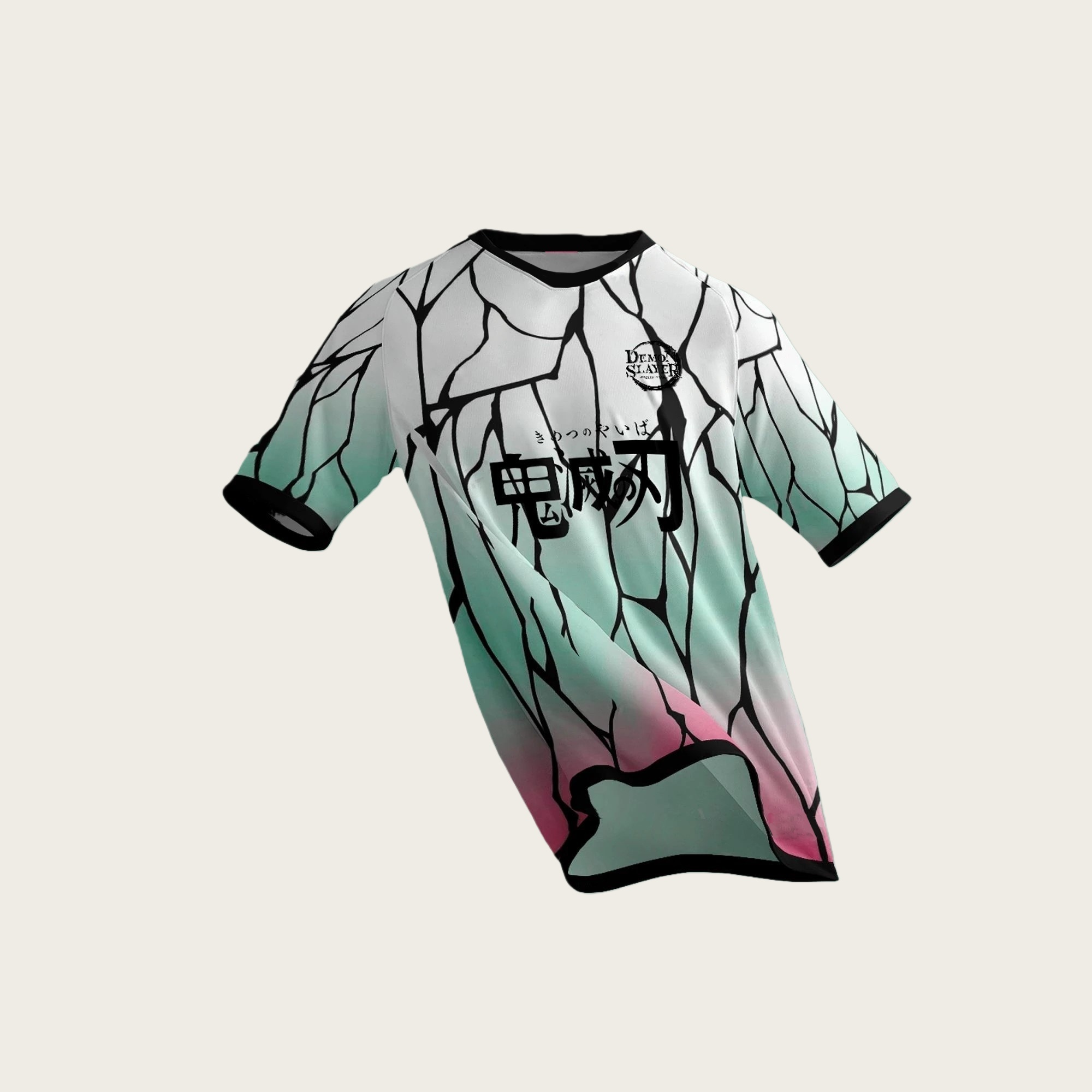 Anime Cosplay Tanjiro - Neue Fußballtrikots Japanischer Anime Bandai Demon