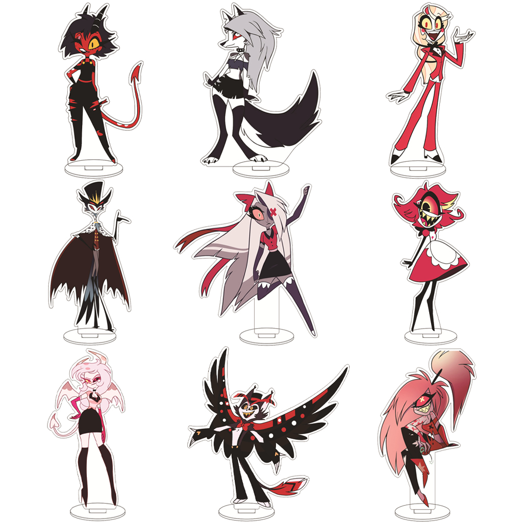 16CM Anime Hazbin Hotel Charli – Anime Cosplay Rental Bewertung und Preis