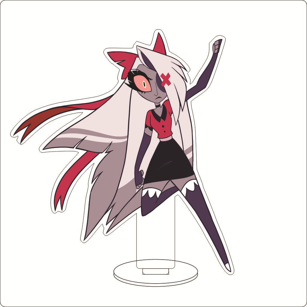 16CM Anime Hazbin Hotel Charli – Anime Cosplay Rental Bewertung und Preis