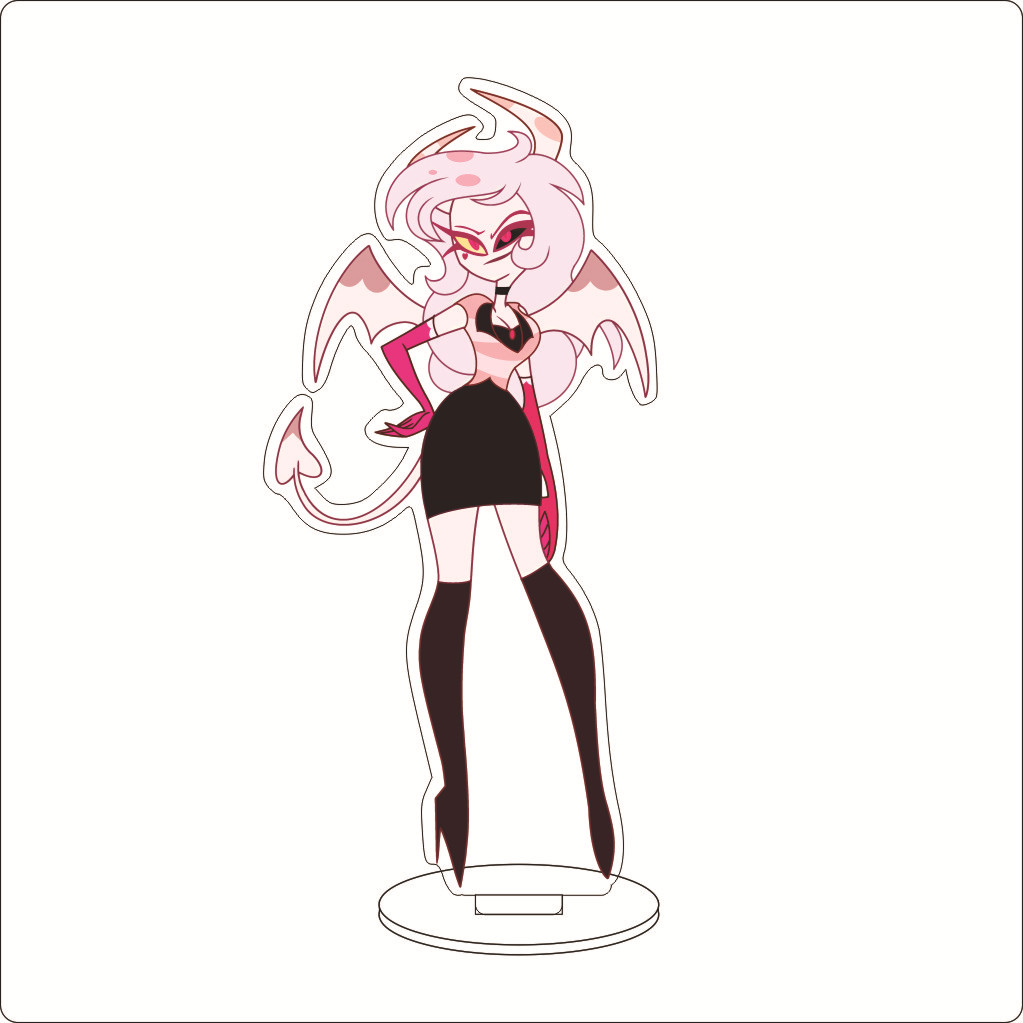 16CM Anime Hazbin Hotel Charli – Anime Cosplay Rental Bewertung und Preis