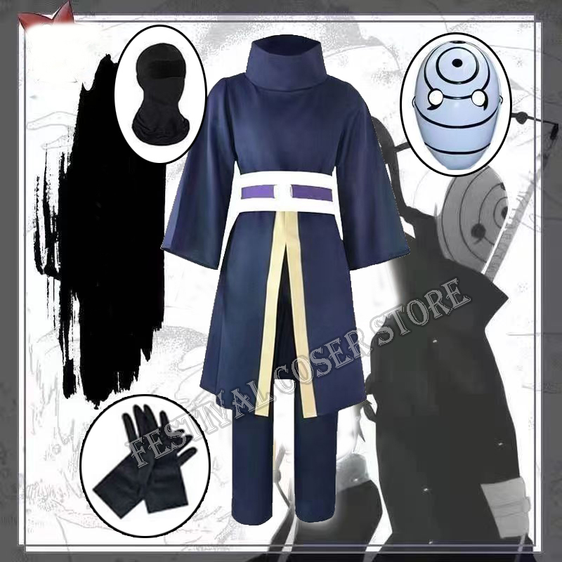 Anime Uchiha Obito Cosplay Kos – Anime Cosplay Ninja Bewertung und Preis