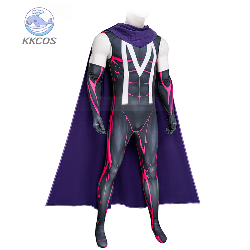 Magneto Cosplay Kostüm Overall – Anime Cosplay Jumpsuit Bewertung und Preis