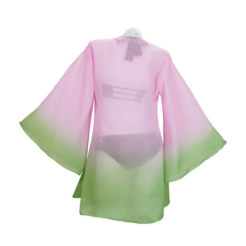 Anime Agatsuma Zenitsu Cosplay – Anime Cosplay Nezuko Bewertung und Preis