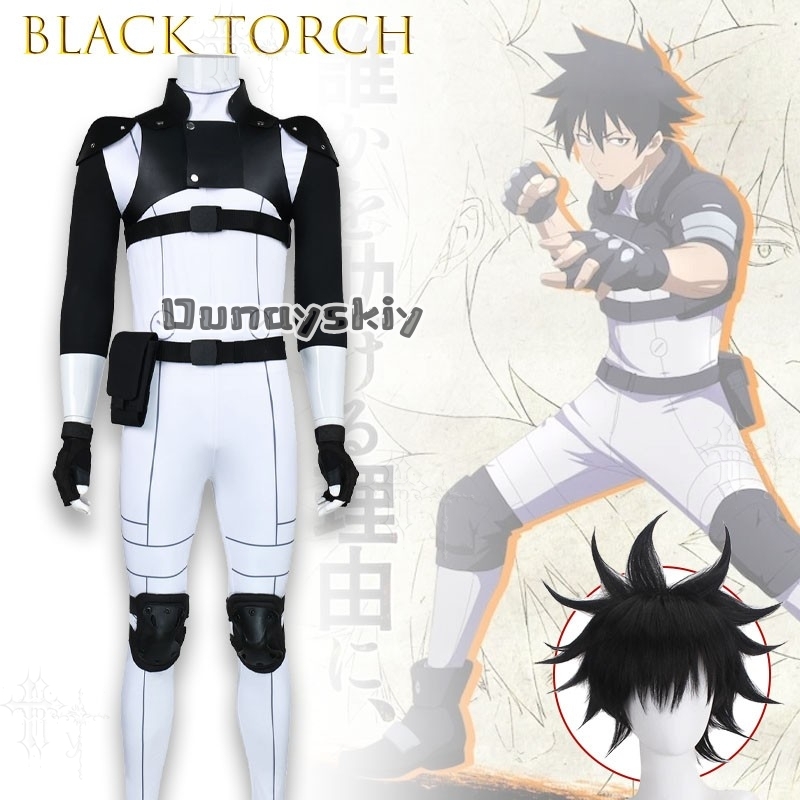 Black Torch Jiro Azuma Kampfan – Anime Cosplay Ninja Bewertung und Preis