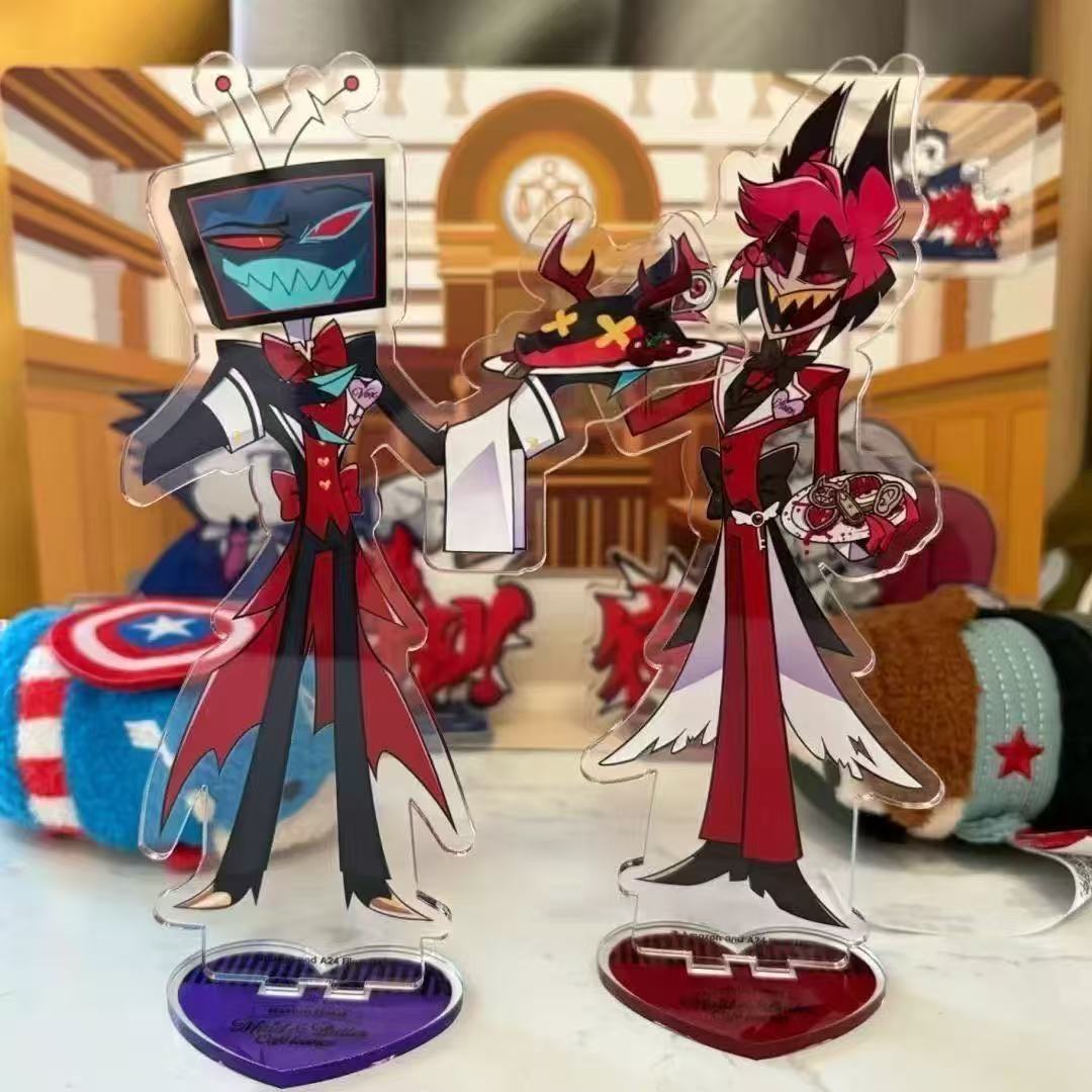 2 Stück Hazbin Anime Peripheri – Anime Cosplay Rental Bewertung und Preis