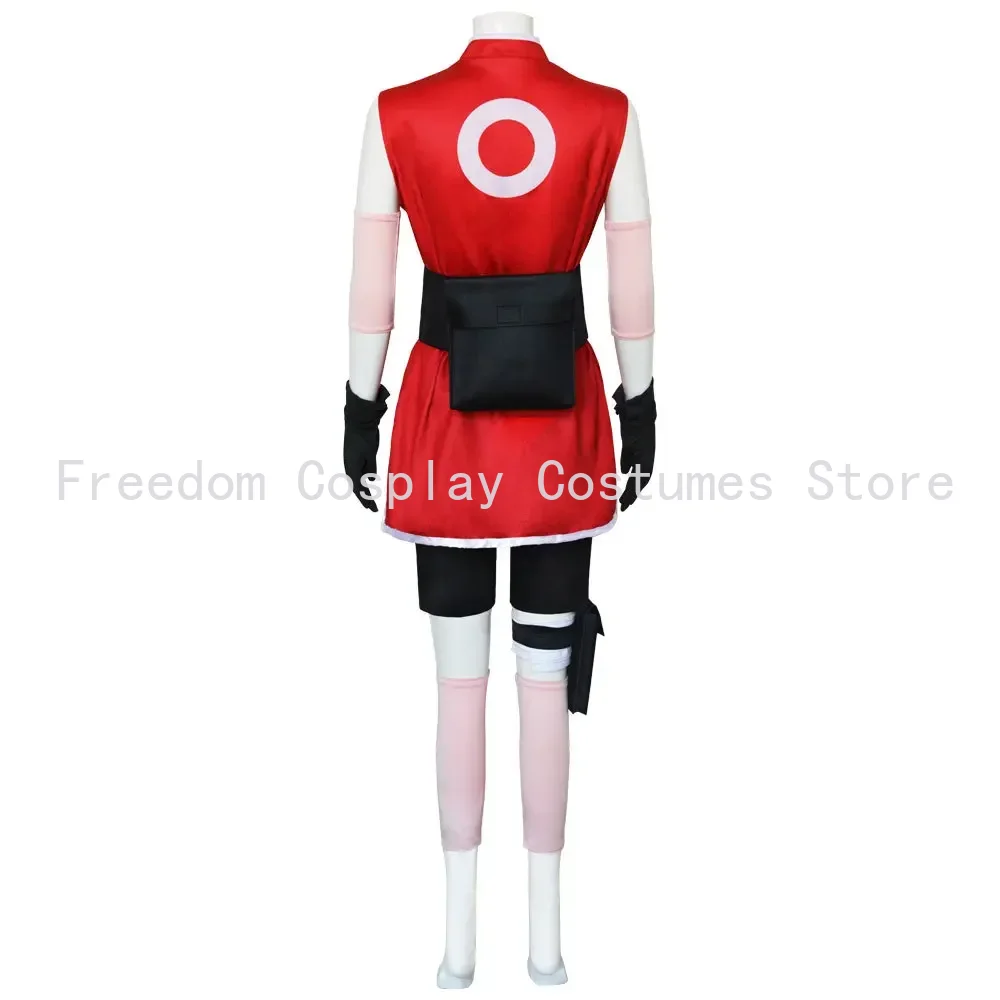 Anime Haruno Sakura Cosplay Sh – Anime Cosplay Ninja Bewertung und Preis