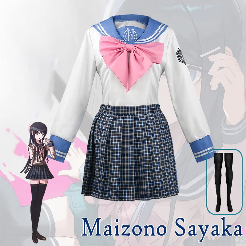 Maizono Sayaka Cosplay Kostüm  – Anime Cosplay Jumpsuit Bewertung und Preis