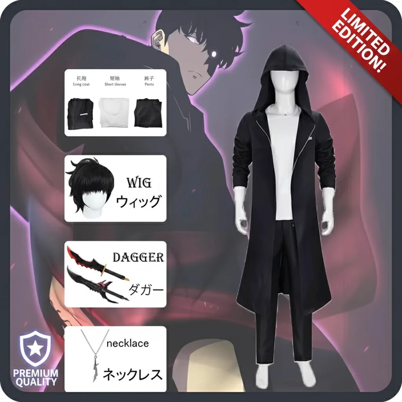 COSSung Jinwoo Solo Leveling C – Cosplay Anime Solo Bewertung und Preis